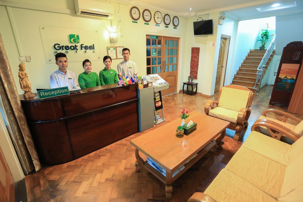 Great Feel Hotel Yangon Exterior foto