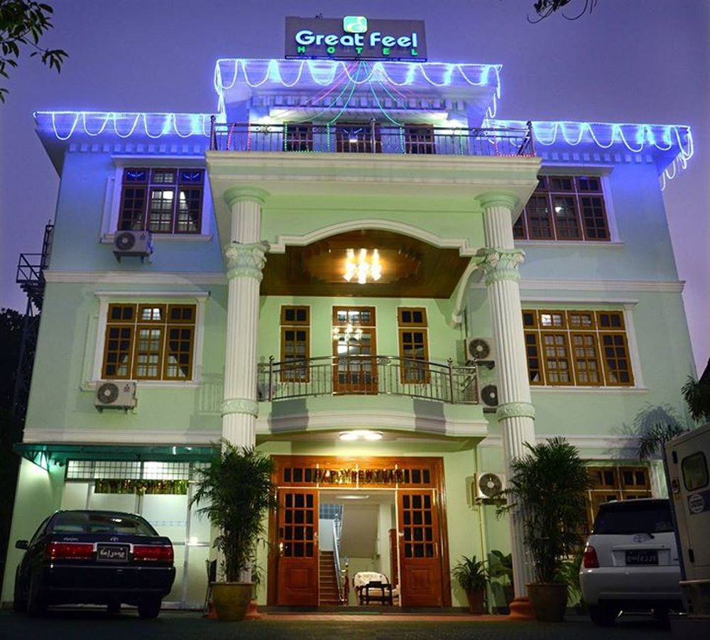 Great Feel Hotel Yangon Exterior foto